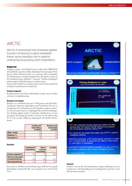 Svensk Cardiologi 4 2012 - Svenska CardiologfÃ¶reningen