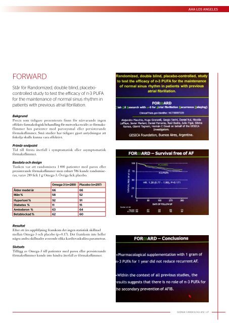 Svensk Cardiologi 4 2012 - Svenska CardiologfÃ¶reningen