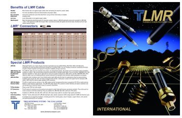 LMR Selection Guide - Times Microwave Systems