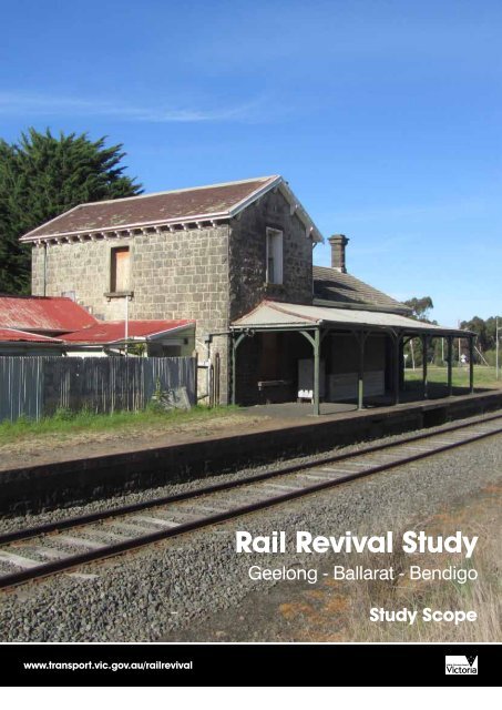 Rail Revival Study - Scope - Public Transport Victoria
