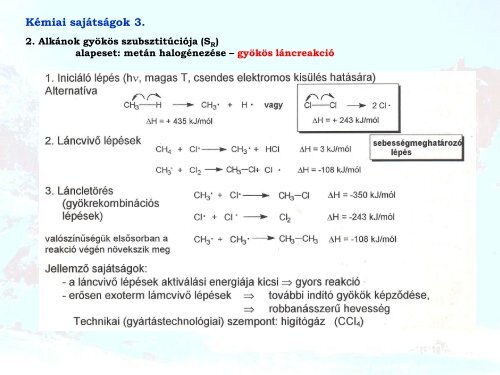 Alkének kötésrendszere 2. - Szerves Kémiai Tanszék