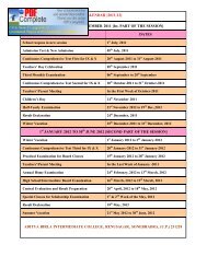 1st. JULY 2011 TO 31st DECEMBER 2011 - Aditya Birla Schools