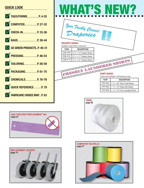 2012 Summer FCP Catalog - FabriClean Supply