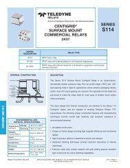 S114D-12 - Teledyne Relays