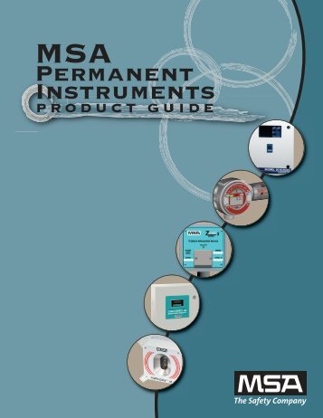 View the complete MSA Permanent Instruments Product Guide