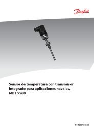 Sensor de temperatura con transmisor integrado para aplicaciones ...