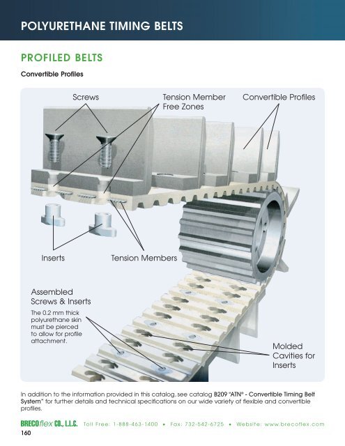 Polyurethane Timing Belts - BRECOflex CO., LLC