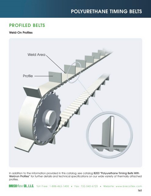 Polyurethane Timing Belts - BRECOflex CO., LLC