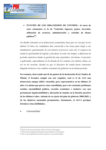 repÃºblica del ecuador tesis - Repositorio Digital IAEN - Instituto de ...