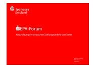 SEPA-Forum - Sparkasse Emsland