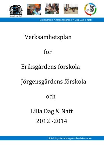 Verksamhetsplan 2012-2014
