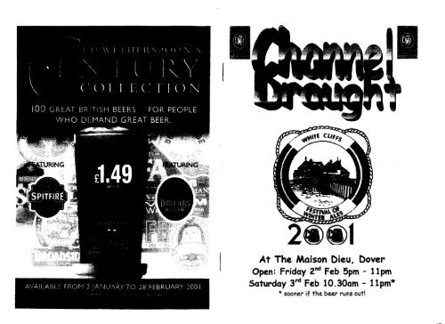 Beer Festival 2001. - Dover-Kent.Com.