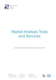 ITC presentations booklet - UNCTAD Virtual Institute