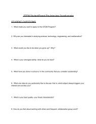 The Pre-Interview Questionnaire - Austintown Local Schools