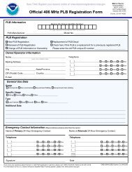 Official 406 MHz PLB Registration Form - Ameri-King.com
