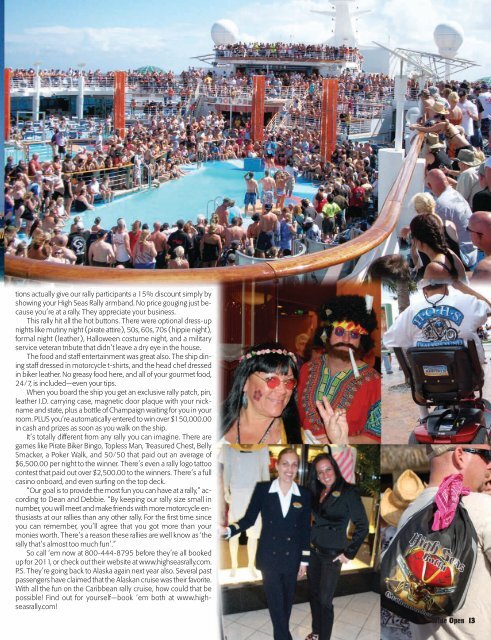 Wide Open Magazine Dec '10 - High Seas Rally