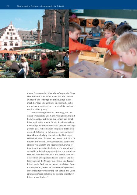 Bildungsregion Freiburg - Bertelsmann Stiftung