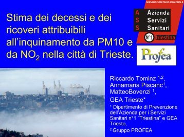 Presentazione di PowerPoint - Associazione Italiana Epidemiologia