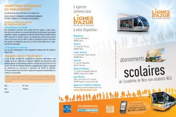 Flyer CAMPUS 31 - Lignes d'azur