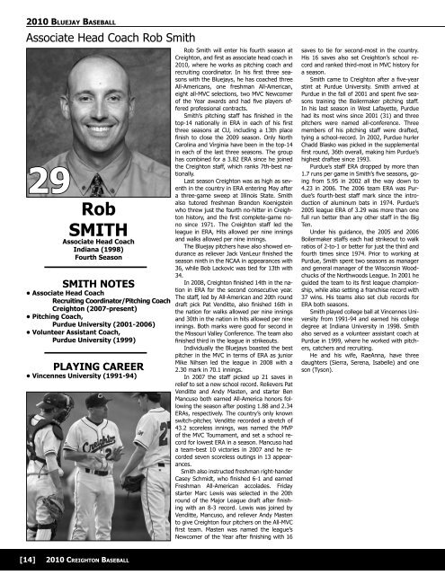 Pages 1-92 - Creighton University Bluejays