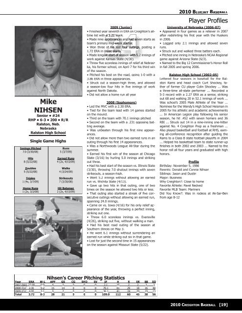 Pages 1-92 - Creighton University Bluejays