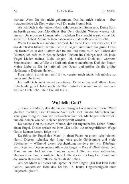 GL 2/2008 - der Lorber-Gesellschaft eV