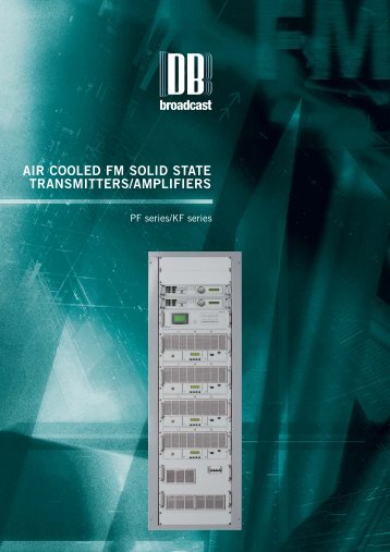 Technical Brochure - DB Broadcast