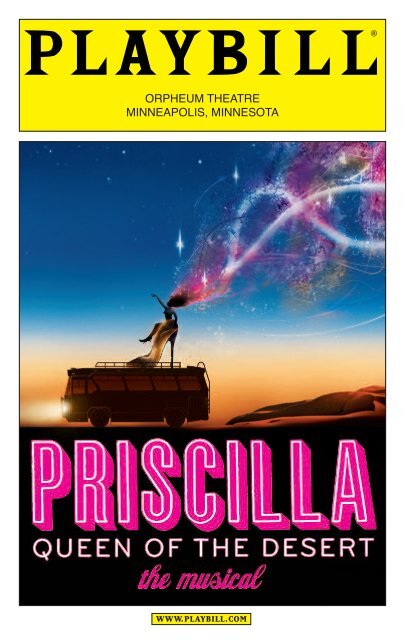 Priscilla, Queen of the Desert' Will Return to Theatres • Instinct