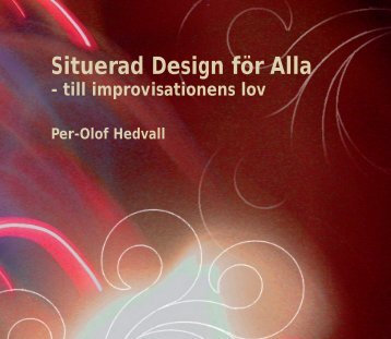 Situerad Design fÃ¶r Alla - Certec - Lunds Tekniska HÃ¶gskola