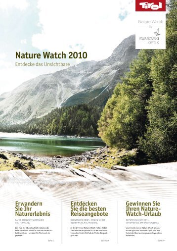 Nature Watch 2010 - Tirol