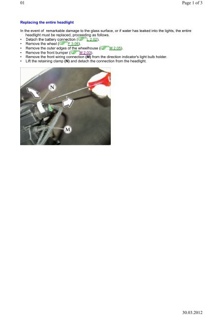 F430 Headlight removal.pdf - Ferrari Life