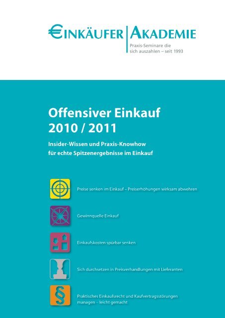 Offensiver Einkauf 2010 - Perspektive Mittelstand