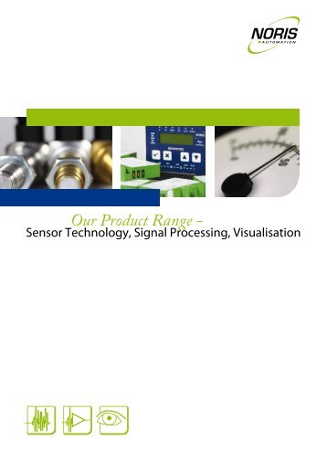 Product range in the fields of sensors, signal ... - Noris Marine