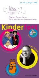 Kinderfest - GÃ¼nter Grass-Haus