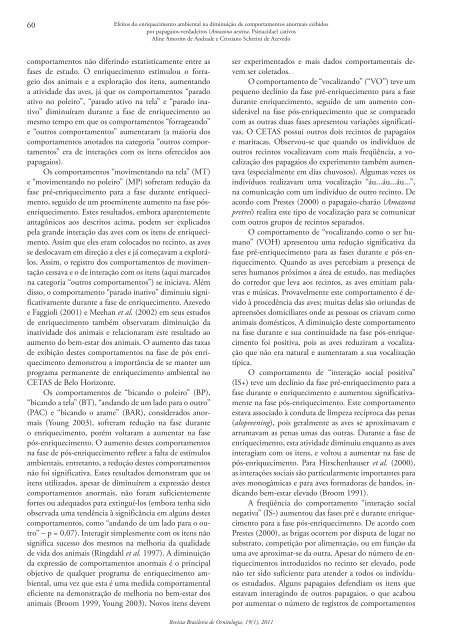 Capa 19(1) - fechada.indd - Sociedade Brasileira de Ornitologia