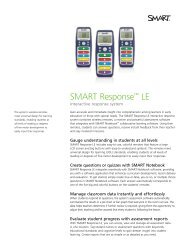 SMART Response™ LE - SMART Technologies