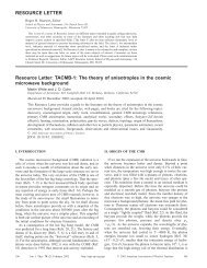Resource Letter: TACMB-1: The theory of anisotropies in the ... - iucaa