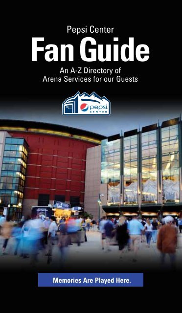 Breakdown Of The Pepsi Center Seating Chart, Colorado Avalanche