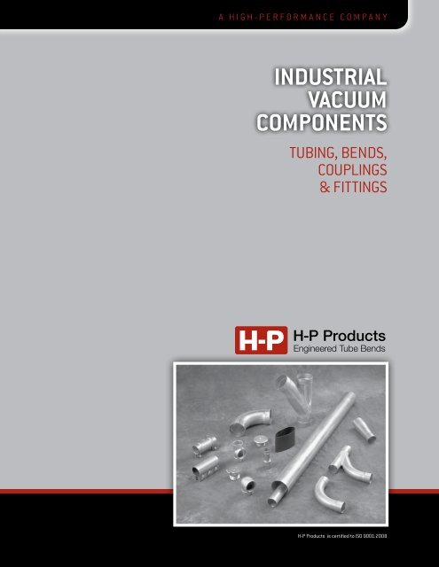 INDUSTRIAL VACUUM COMPONENTS - HP Products