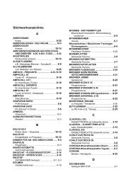 Stichwortverzeichnis A B C D - Tilag AG
