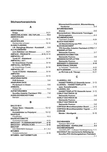 PRODUCTS HIGH PERFORMANCE - Tilag AG