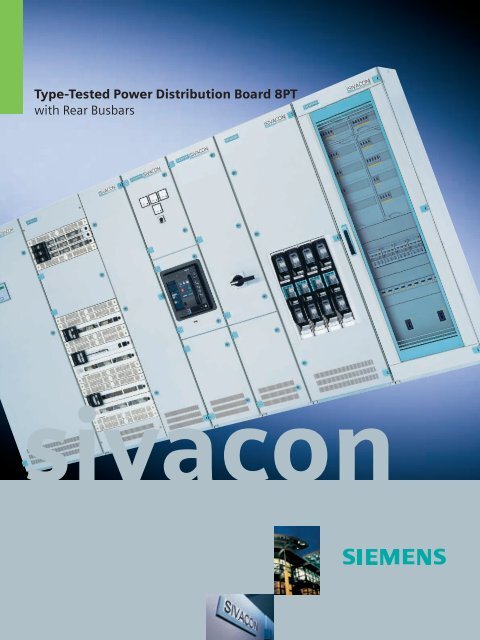 8PT Power Distribution Board Rear Busbars - Siemens