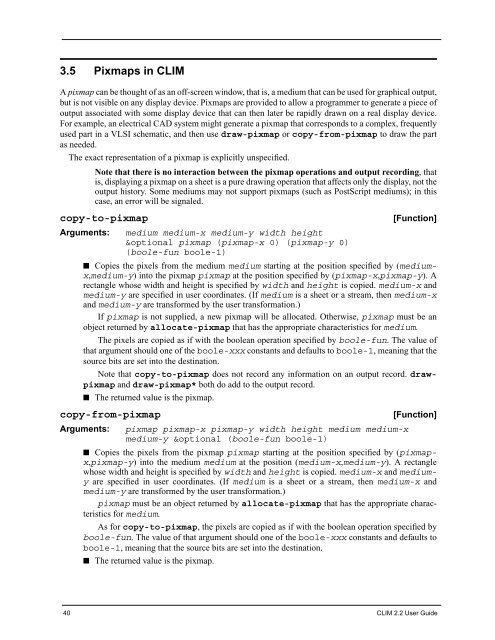 CLIM 2 User Guide