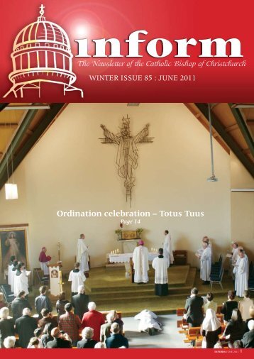 Inform 85.pdf - Catholic Diocese of Christchurch