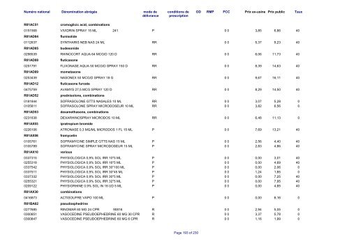 Liste des médicaments commercialisés au  Luxembourg - CNS