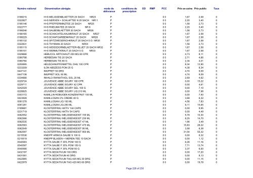 Liste des médicaments commercialisés au  Luxembourg - CNS