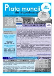 aprilie 2010 [pdf] - AJOFM - Hunedoara