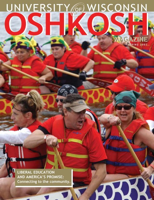 UW-Oshkosh Magazine, Spring - Liberal Education Initiative