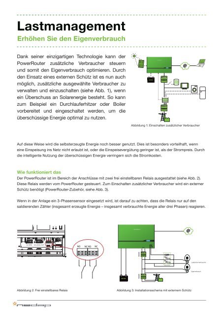 Lastmanagement: erhÃ¶hen Sie den ... - the PowerRouter