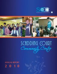 2010 - Scadding Court Community Centre